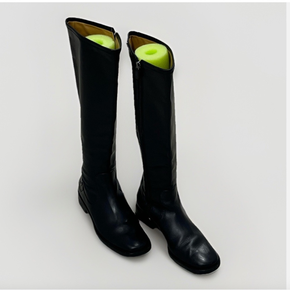 Cole Haan Black Knee High Riding Boots Womens Size 5 B Style D15559 - Picture 9 of 12